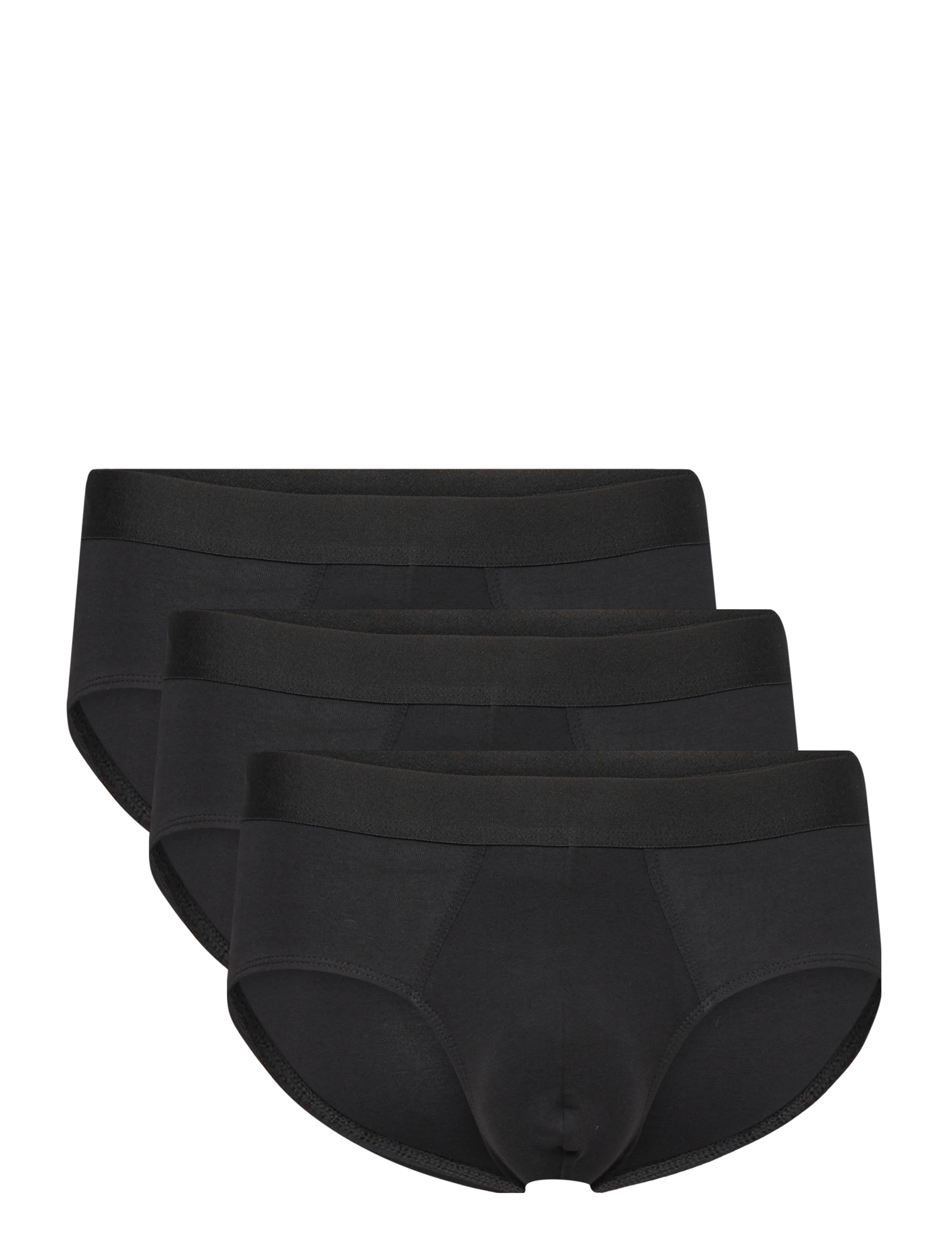 Bread & Boxers - 3-pack Brief - unterhosen im multipack - black - 1