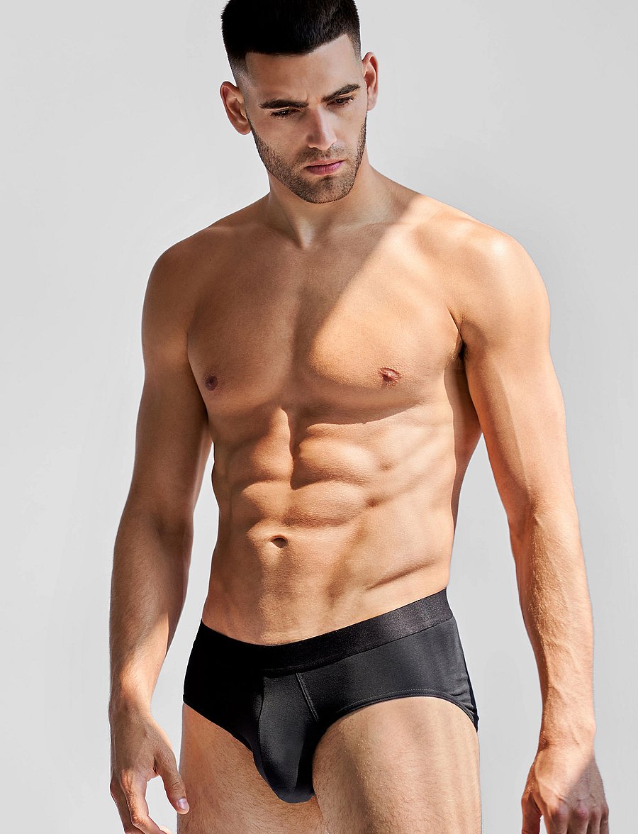 Bread & Boxers - 3-pack Brief - unterhosen im multipack - black - 0
