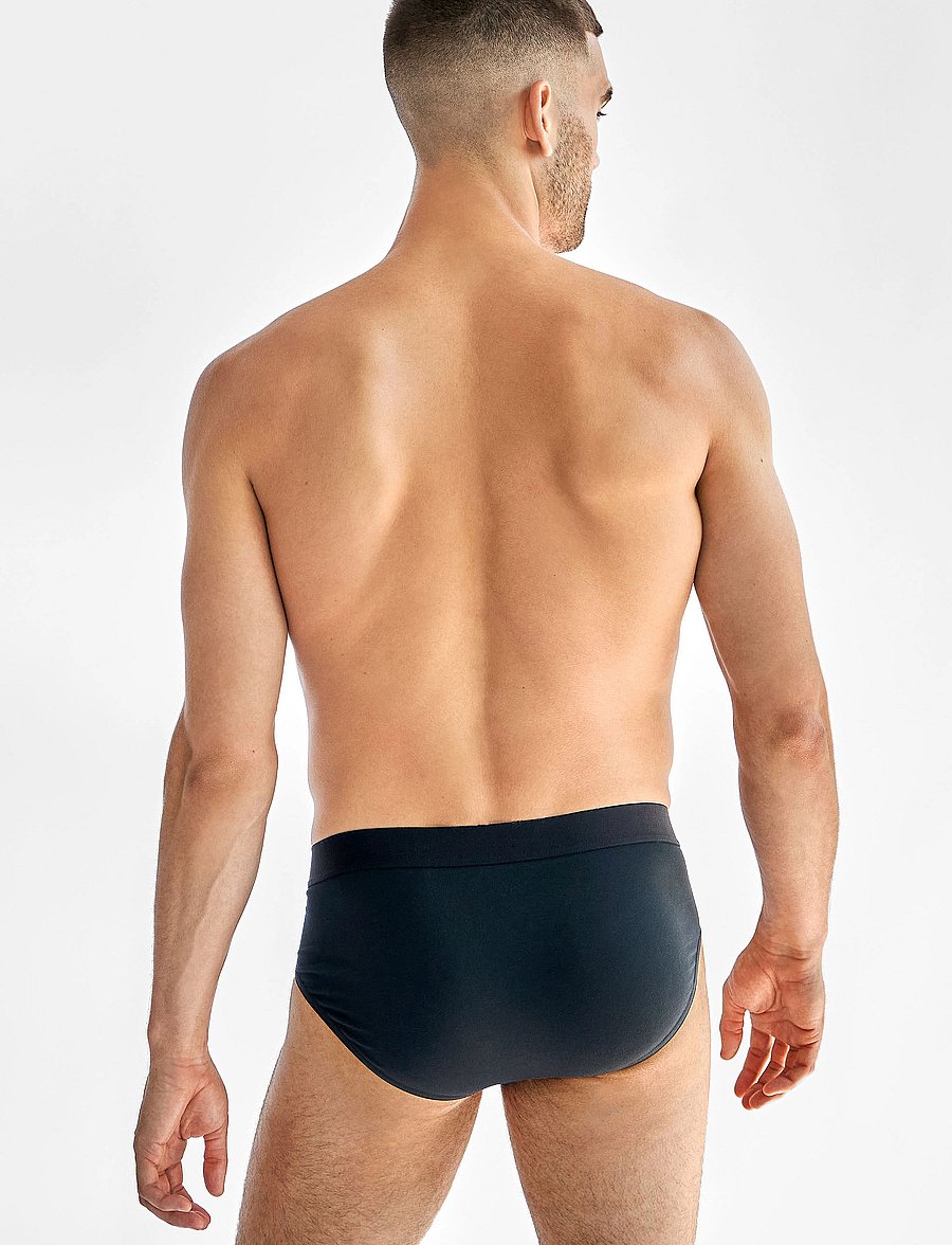 Bread & Boxers - 3-pack Brief - unterhosen im multipack - black - 3