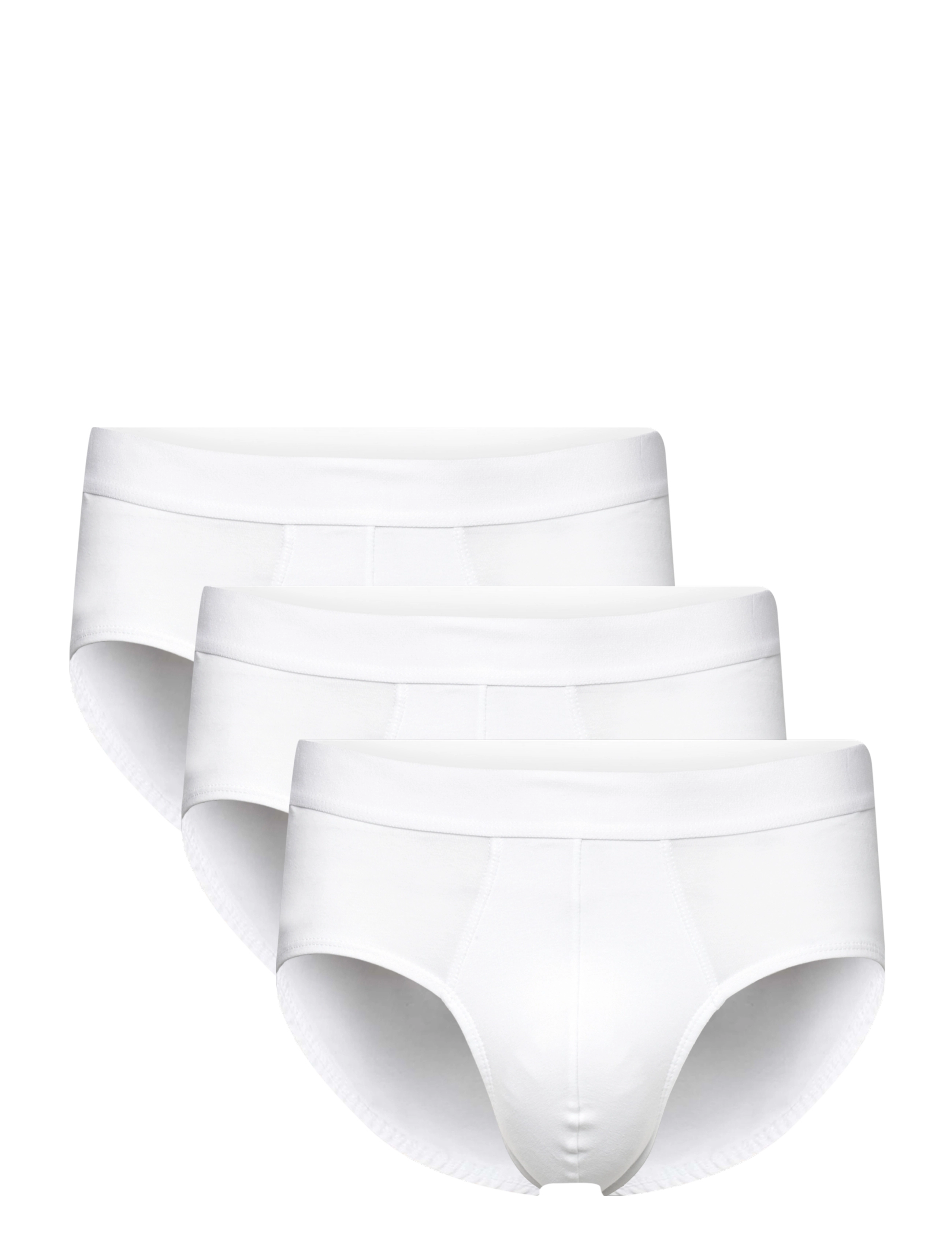 BREAD & Boxershorts 3-Pack Brief Weiß - XL - Herren