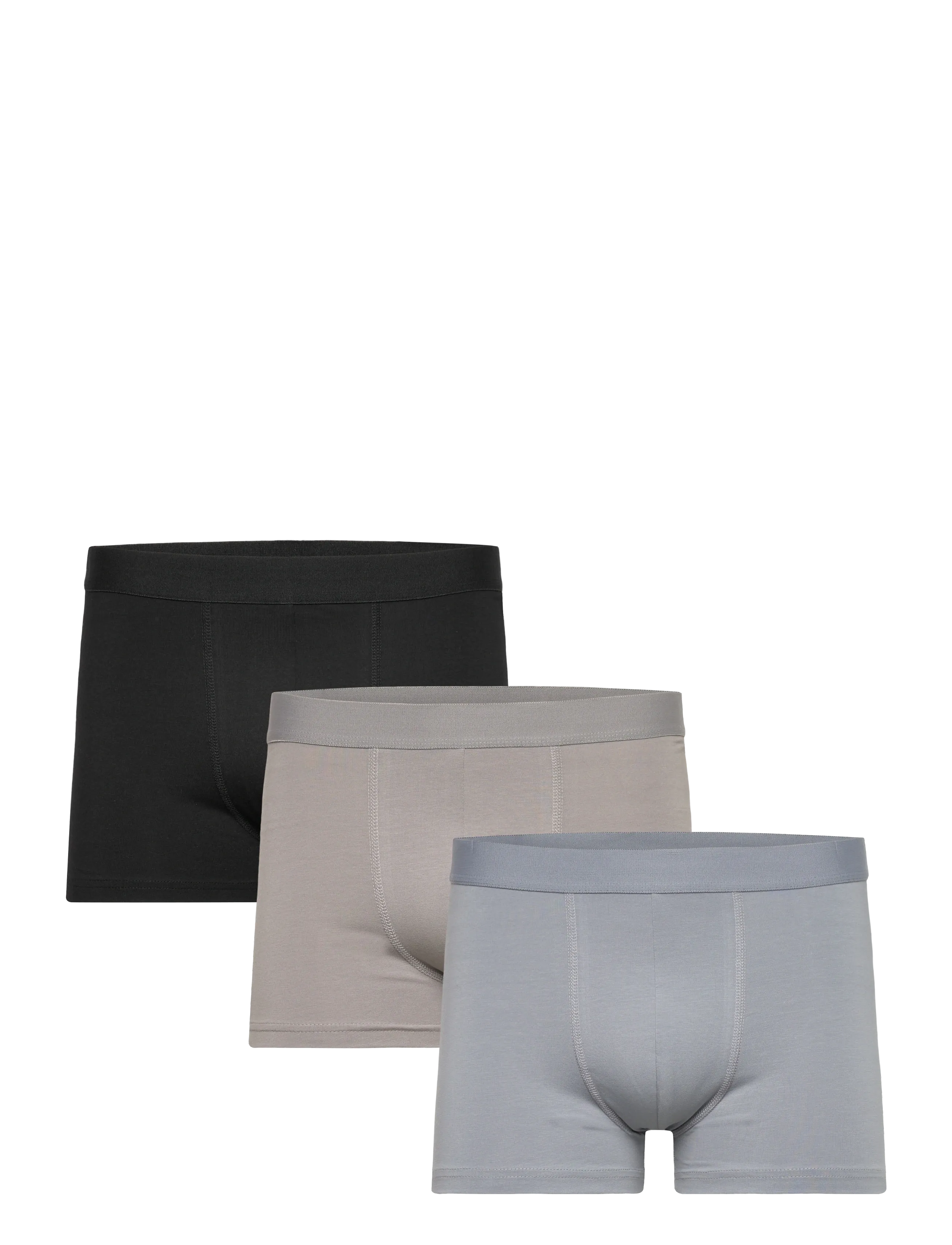 Bread & Boxers 3-pack Boxer Brief - Apatinis trikotažas - MULTI COLOR SS26 / black