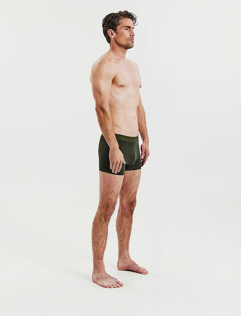 Bread & Boxers - 3-pack boxer brief mixed color - unterhosen im multipack - black, navy, army green - 2