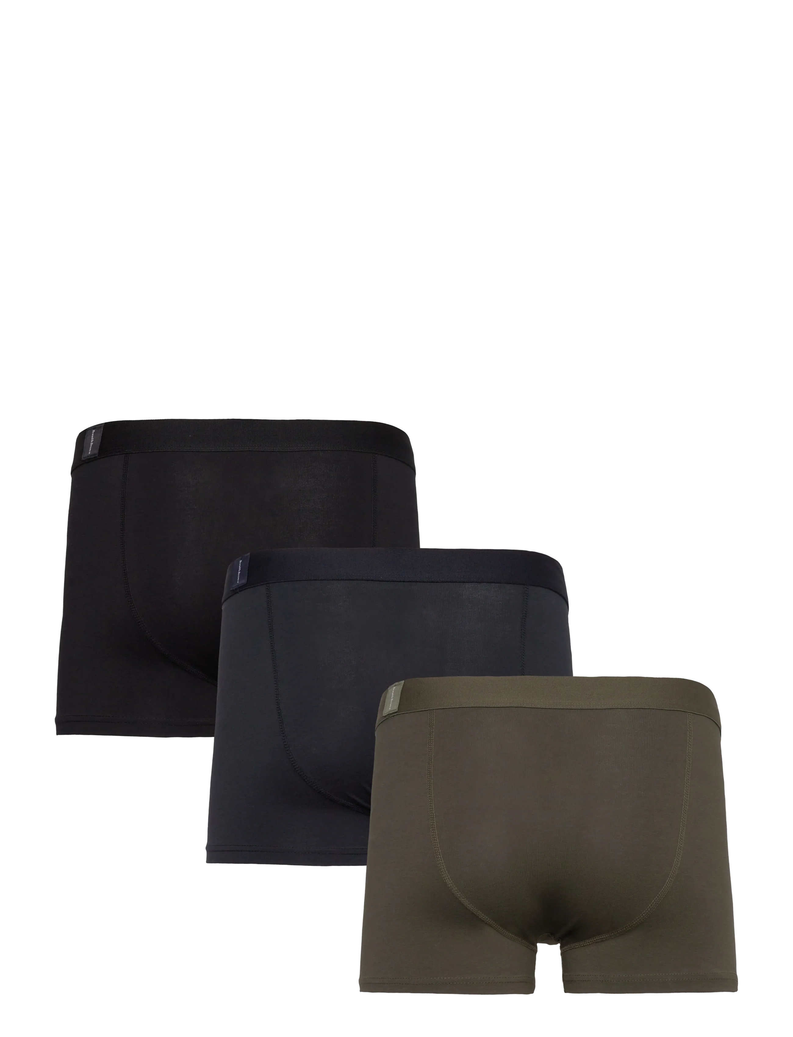 Bread & Boxers - 3-pack Boxer Brief - lowest prices - black, navy, army green - 4