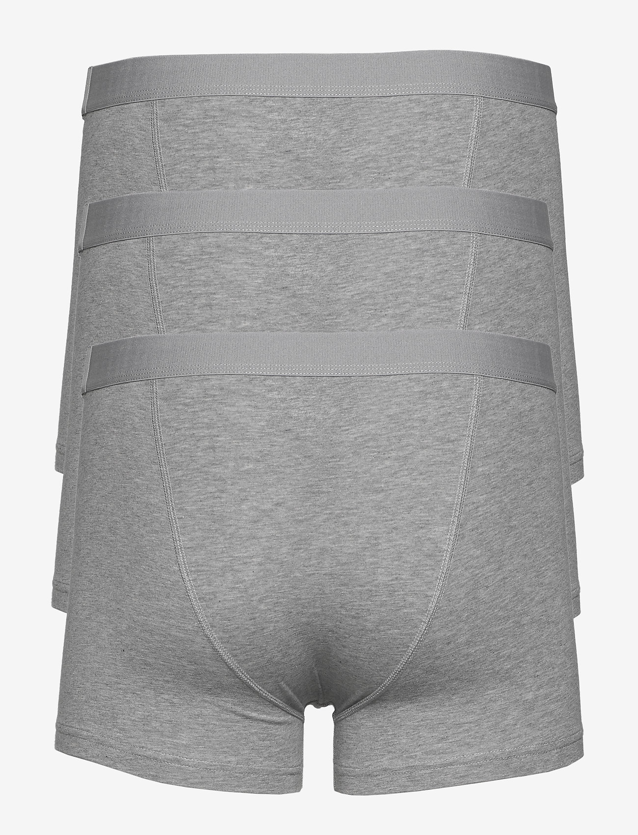 Bread & Boxers - 3-Pack Boxer Brief - multipack underbukser - grey melange - 5