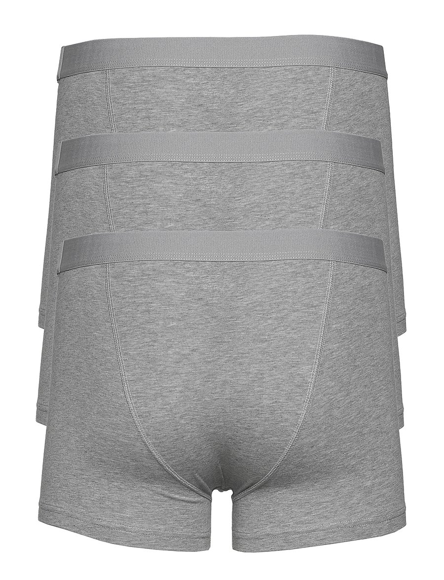 Bread & Boxers - 3-Pack Boxer Brief - multipack underpants - grey melange - 5