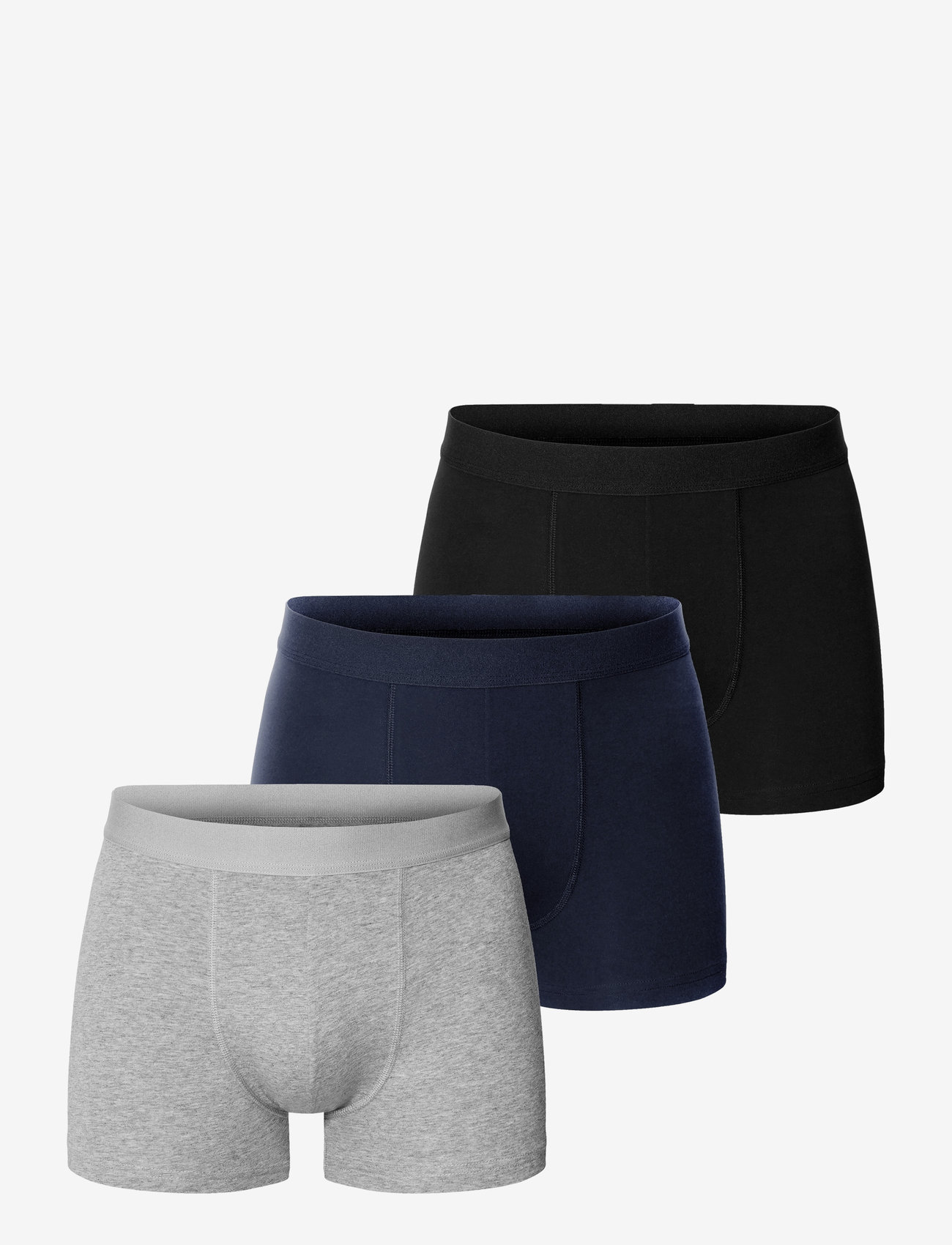 Bread & Boxers - 3-Pack Boxer Brief - laveste priser - mixed colors - 0