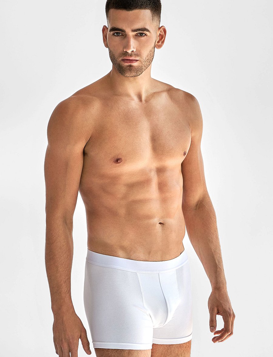 Bread & Boxers - 3-pack boxer brief mixed color - aluspükste mitmikpakk - white - 4