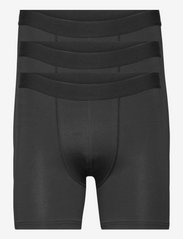 Bread & Boxers - 3-Pack Boxer Brief Extra Long - boxers - black - 0