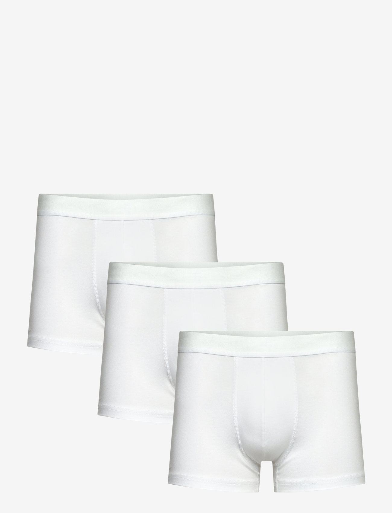 Bread & Boxers - 3-pack Trunk - laveste priser - white - 0