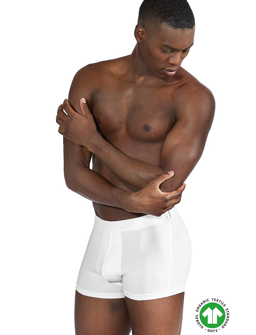 Bread & Boxers - 3-pack Trunk - multipack underbukser - white - 0