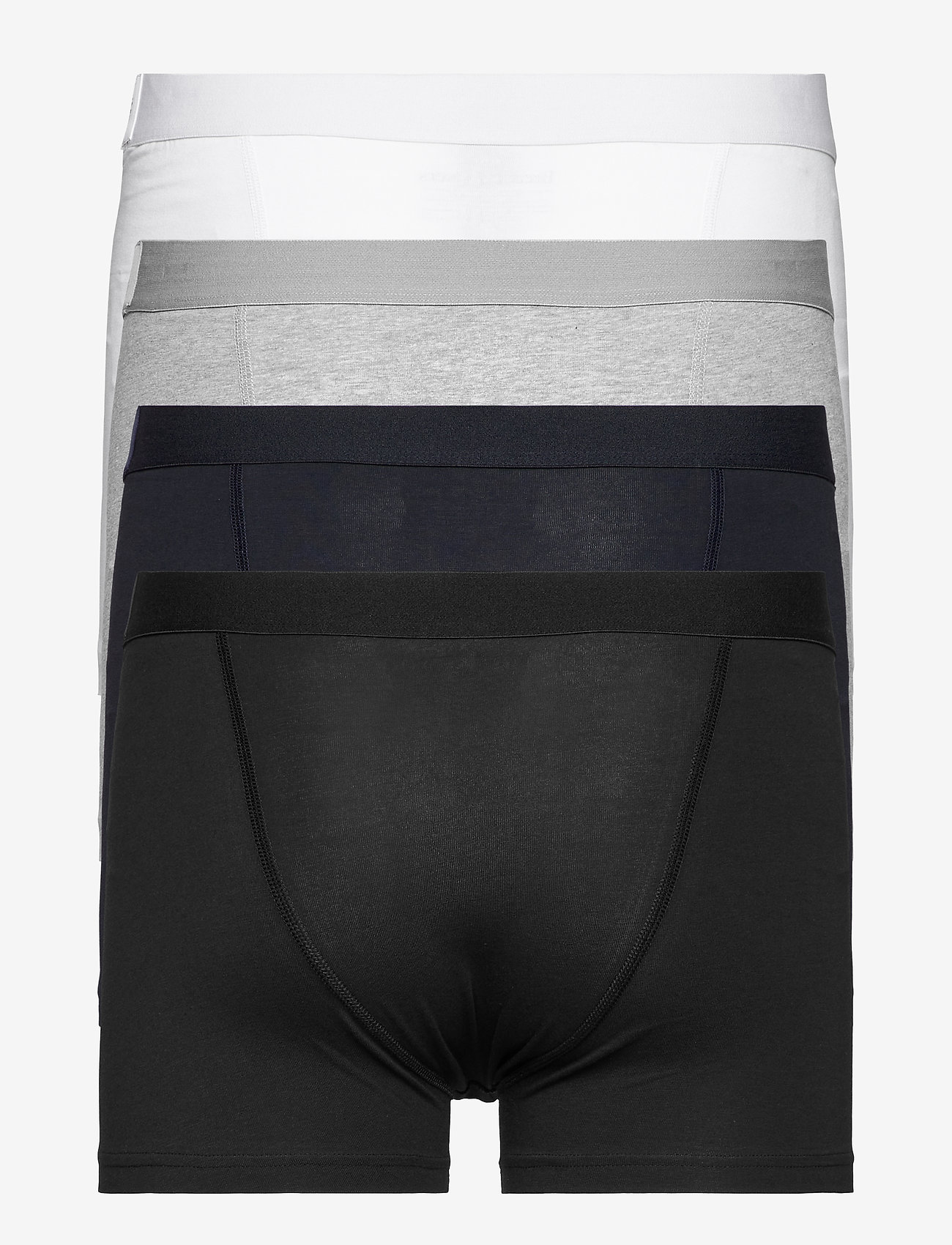 Bread & Boxers - Boxer Brief Multipack - multipack underpants - white/back/grey/navy - 5