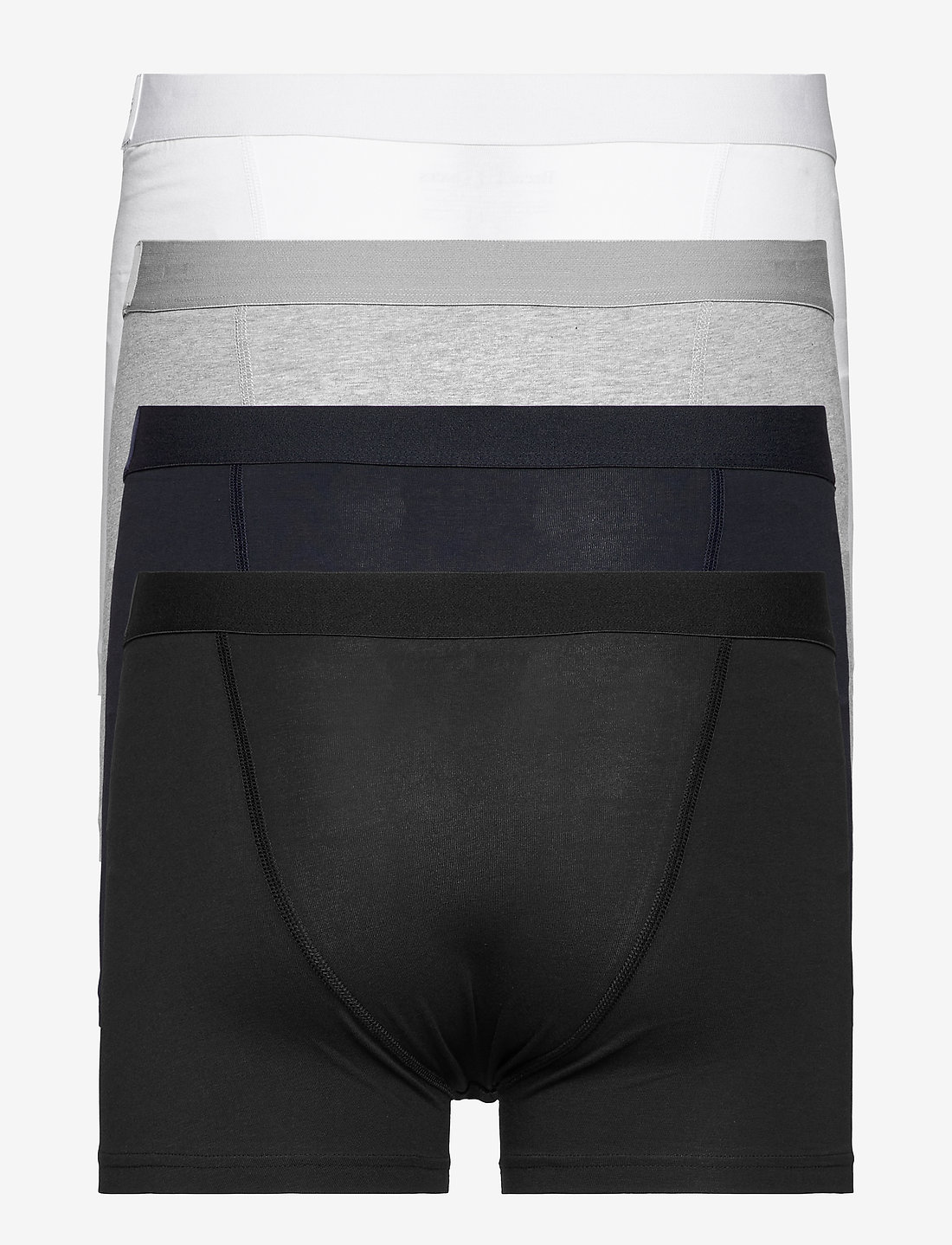 Bread & Boxers - Boxer Brief Multipack - lot de sous-vêtements - white/back/grey/navy - 5