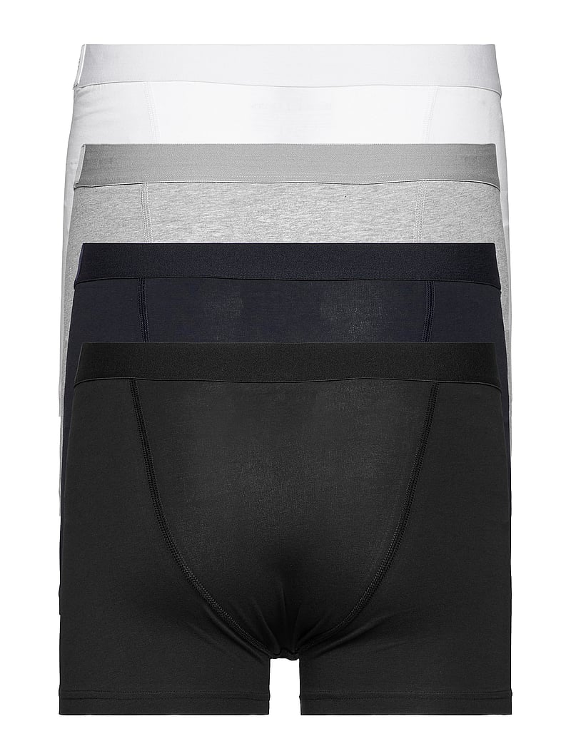 Bread & Boxers - Boxer Brief Multipack - unterhosen im multipack - white/back/grey/navy - 5