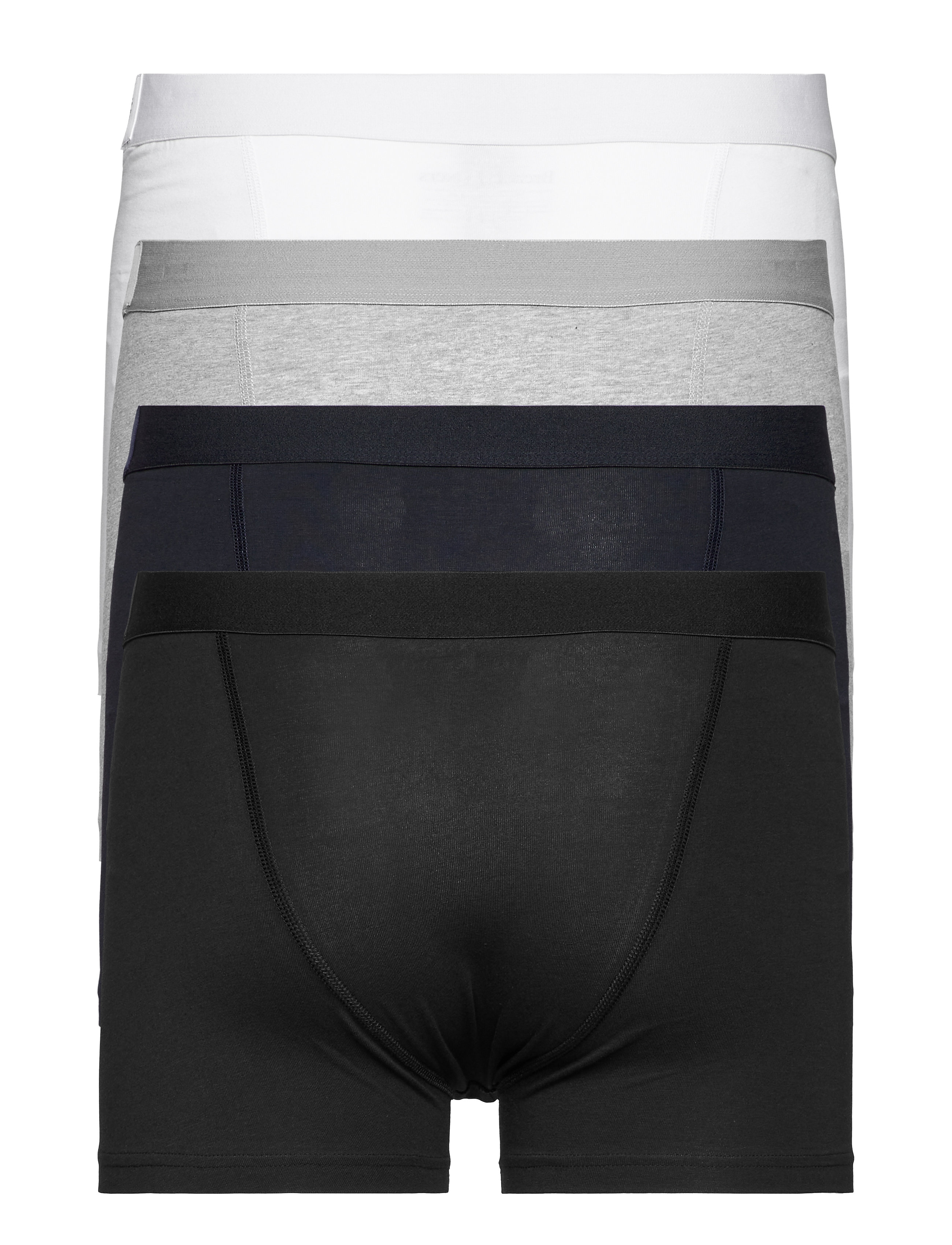 Bread & Boxers - 3-Pack Boxer Brief - boxershorts - white/back/grey/navy - 5
