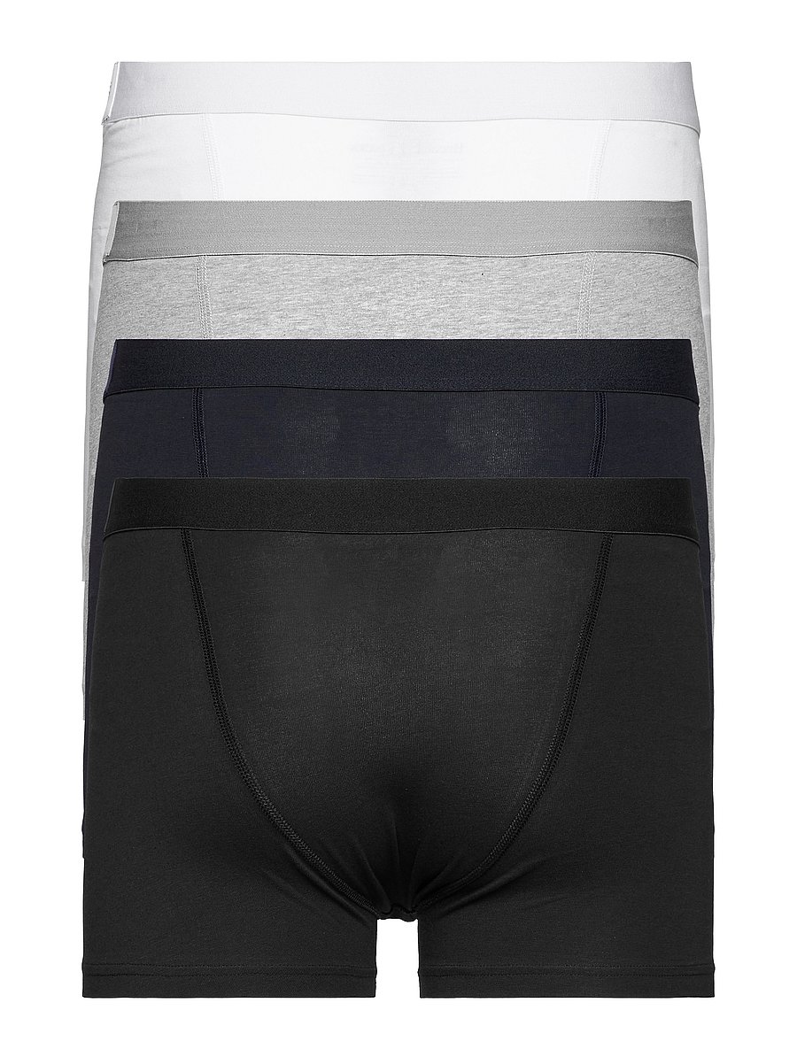 Bread & Boxers - Boxer Brief Multipack - multipack underpants - white/back/grey/navy - 5