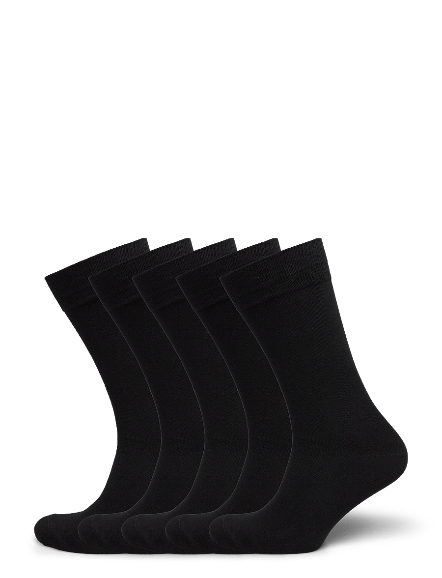 Bread & Boxers - Socks 5-pack Dark Navy - klasikinio ilgio kojinės - black - 0