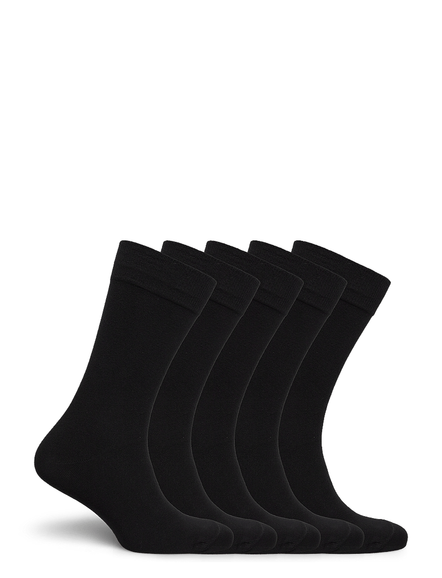Bread & Boxers - Socks 5-pack Dark Navy - klasikinio ilgio kojinės - black - 1