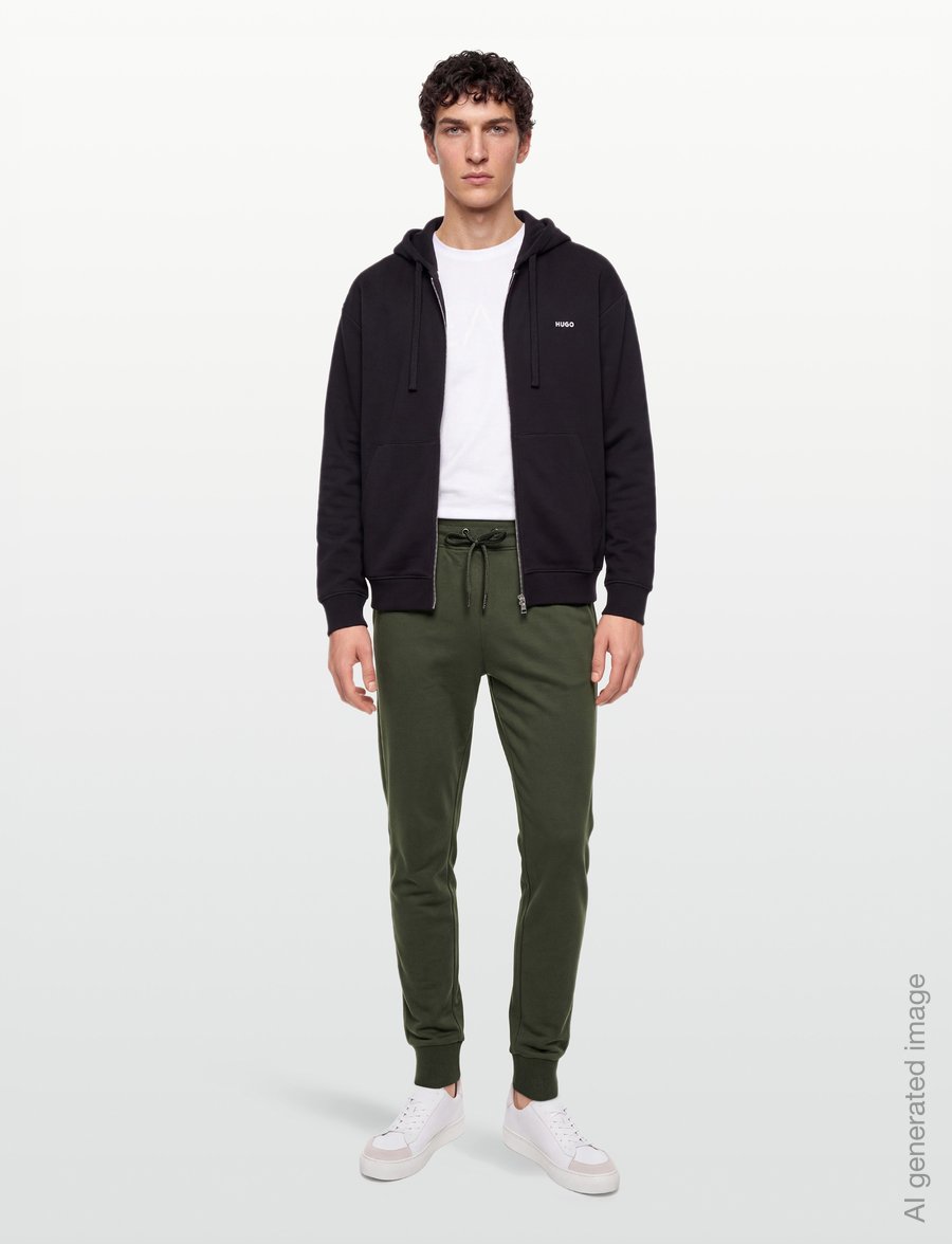 Bread & Boxers - Lounge Pant (GOTS) - pyjamahosen - deep forest - 0