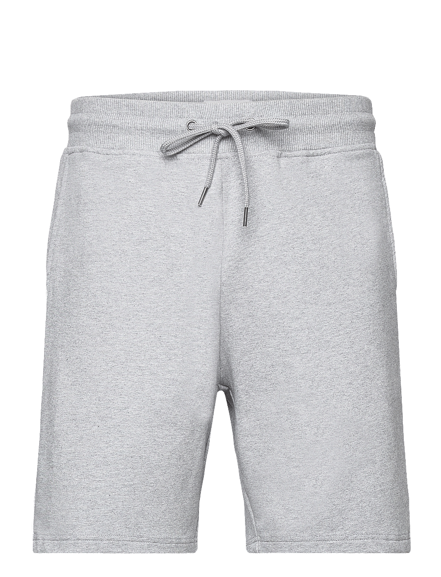 Bread & Boxers - Lounge shorts - sweatshorts - grey melange - 1