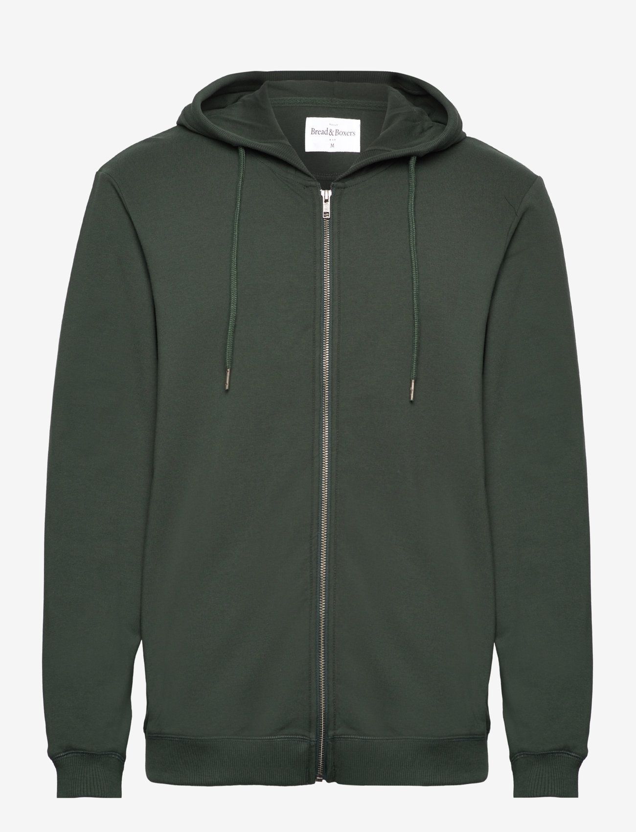 Bread & Boxers - Zip Hoodie - forest green - 0