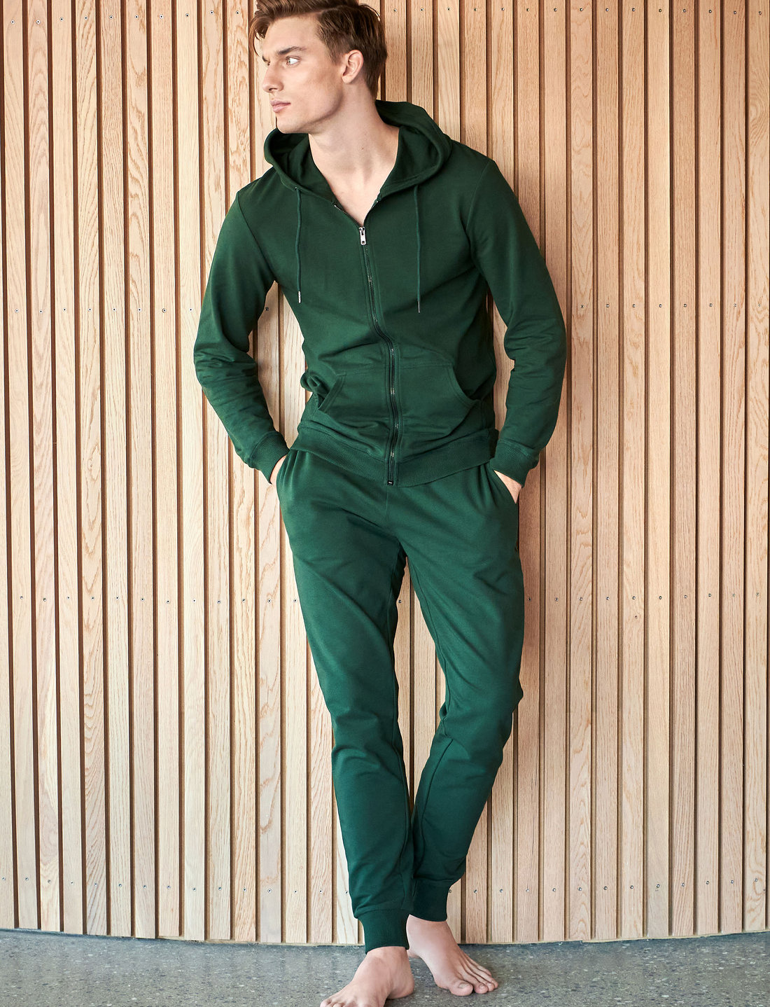 Forest top green tracksuit