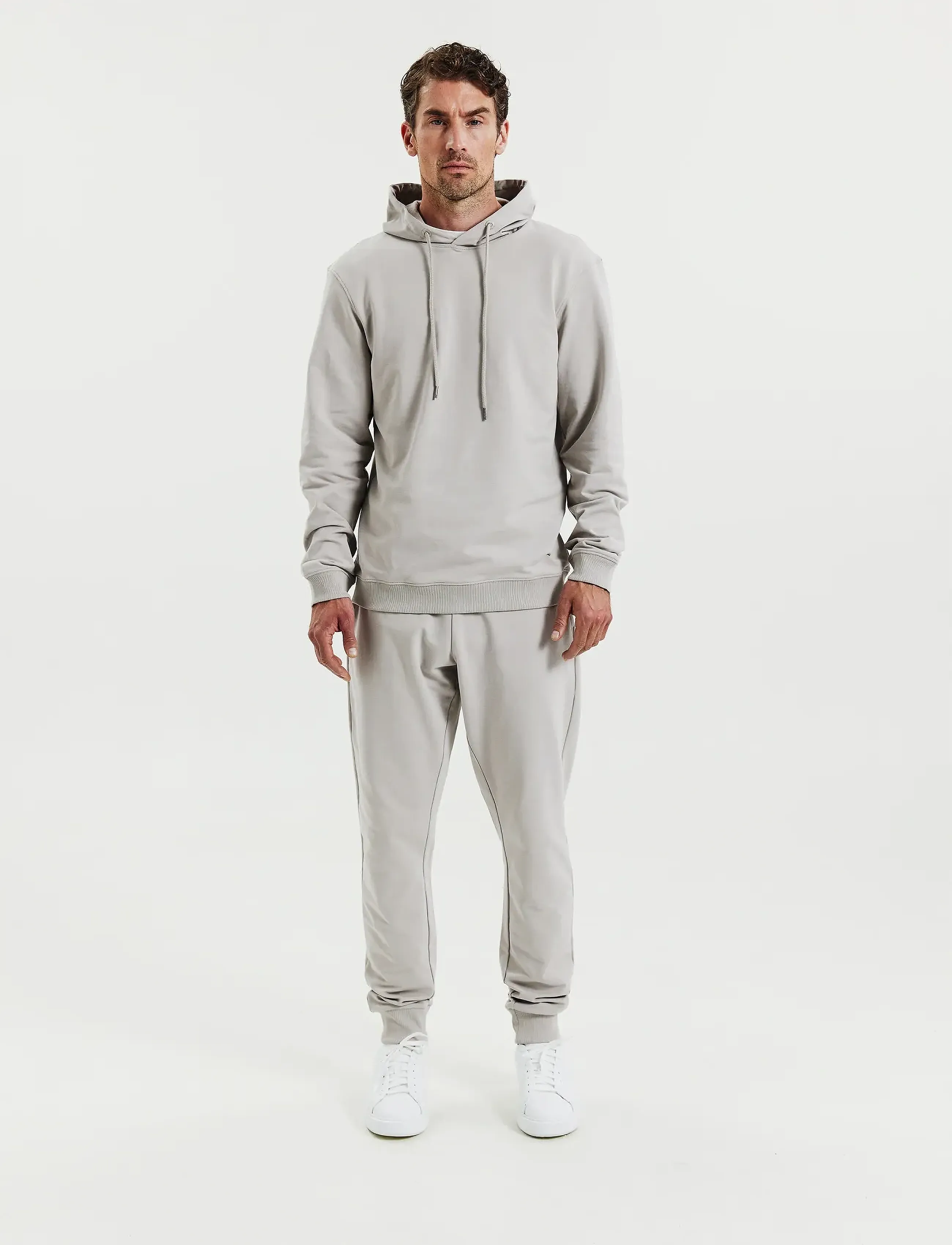 Bread & Boxers Hoodie, XL, Sweatshirts Hoodies, Beige - Männerswear