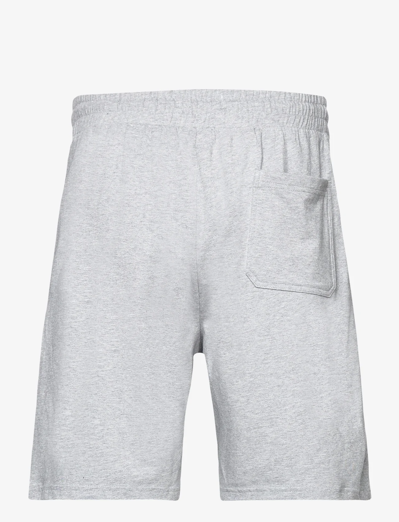 Bread & Boxers - Pyjama Shorts - vyrams - grey melange - 1