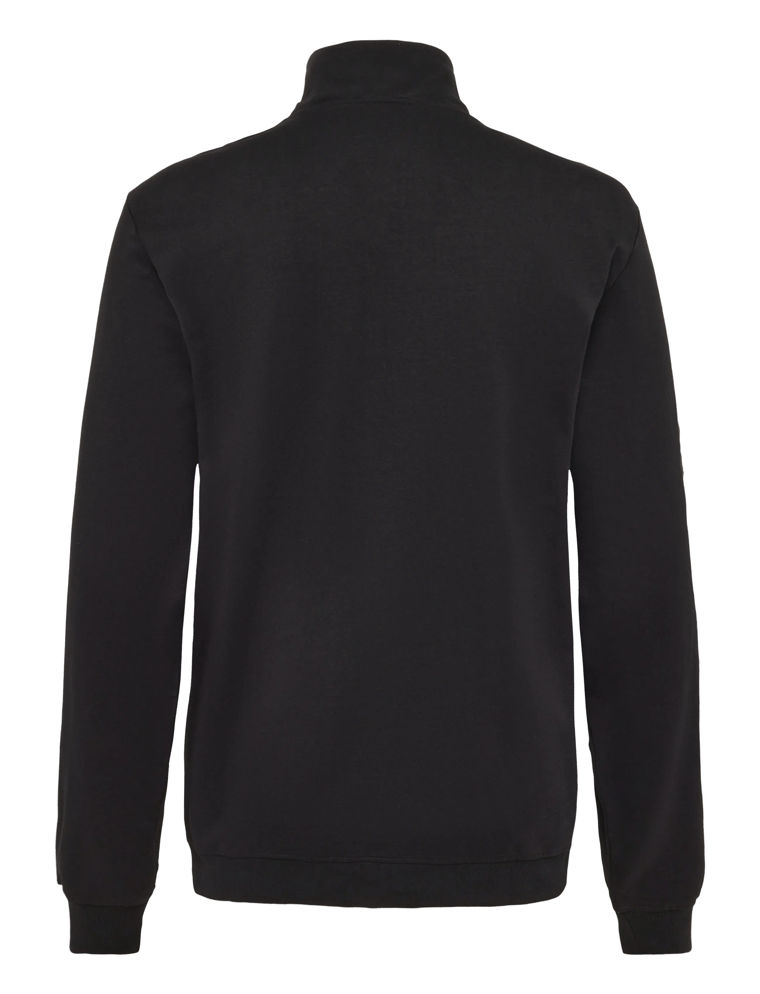 Bread & Boxers - Half Zip (GOTS) - poolpika lukuga džemprid - black - 1