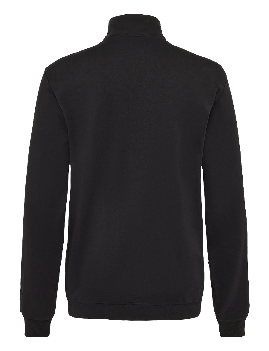 Bread & Boxers - Half Zip (GOTS) - poolpika lukuga džemprid - black - 1