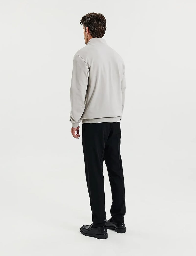 Bread & Boxers - Half Zip - halfzip strik - greige - 3