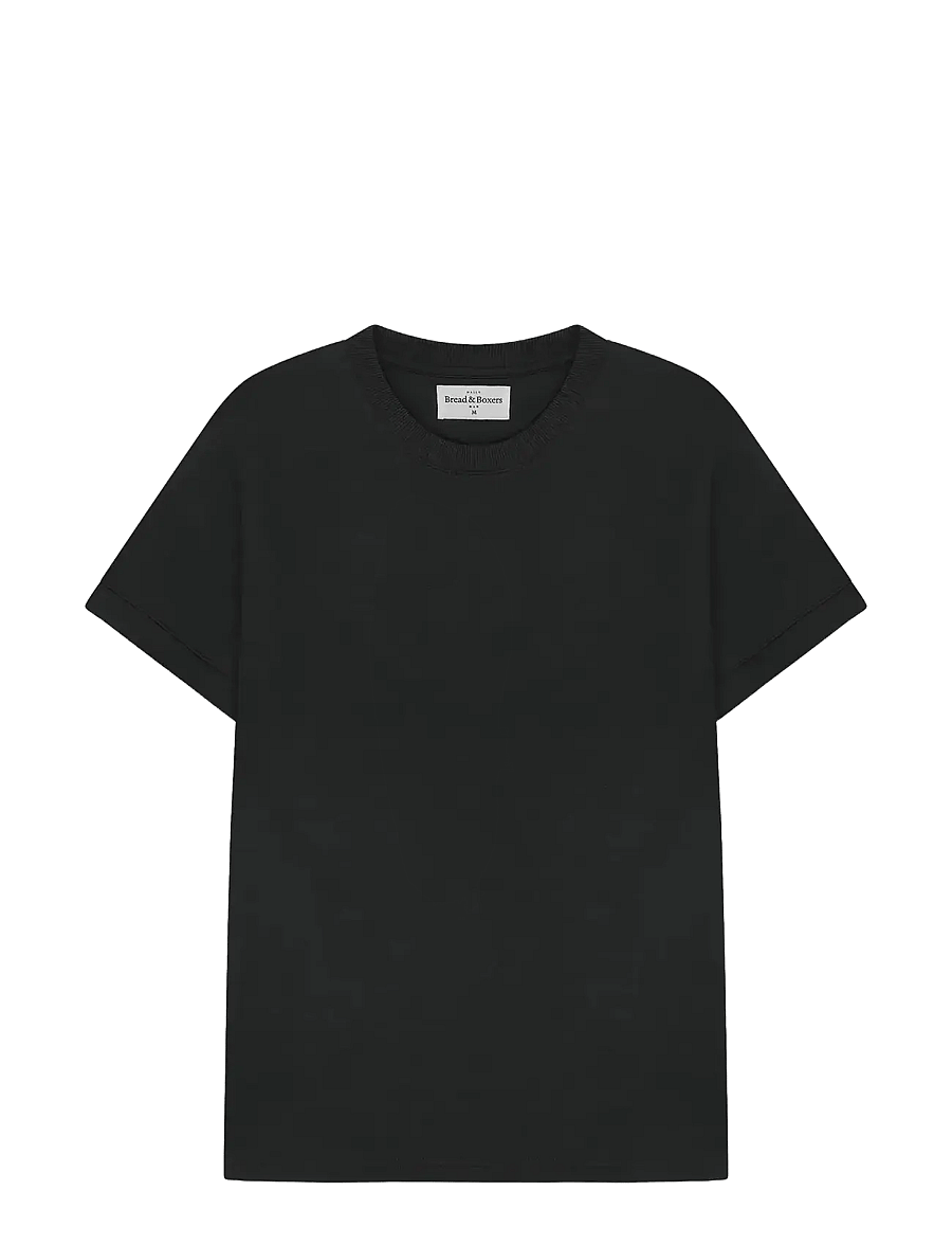 Bread & Boxers - Lounge Tee - lühikeste varrukatega t-särgid - black - 1