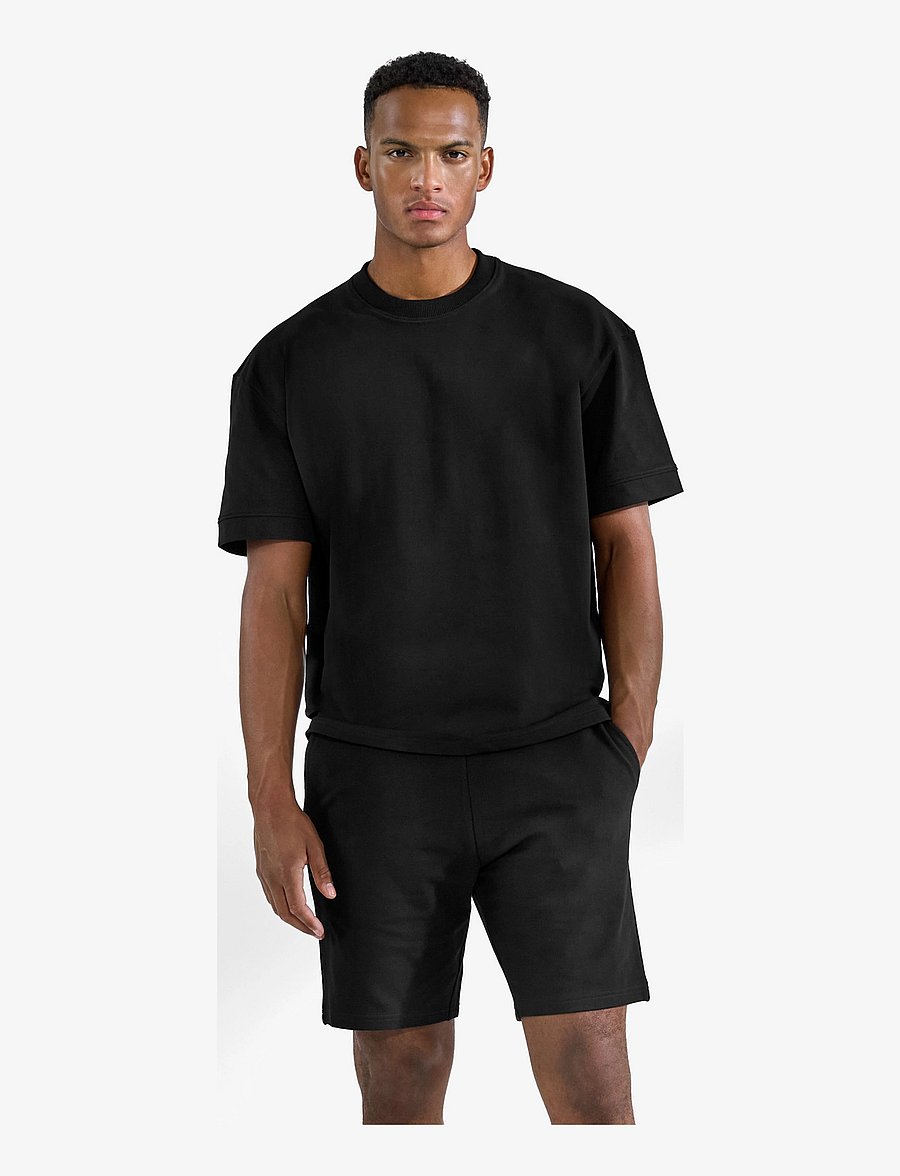 Bread & Boxers - Lounge Tee - lühikeste varrukatega t-särgid - black - 2