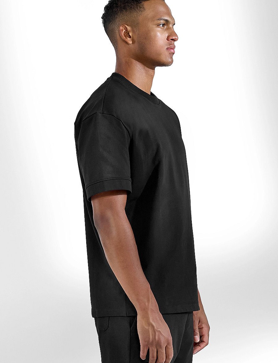 Bread & Boxers - Lounge Tee - lühikeste varrukatega t-särgid - black - 3