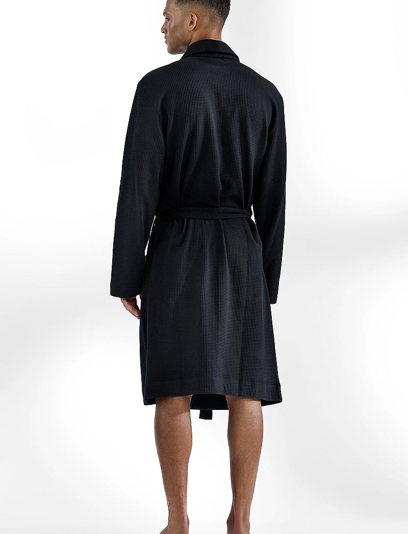 Bread & Boxers - Robe - bademäntel - black - 3