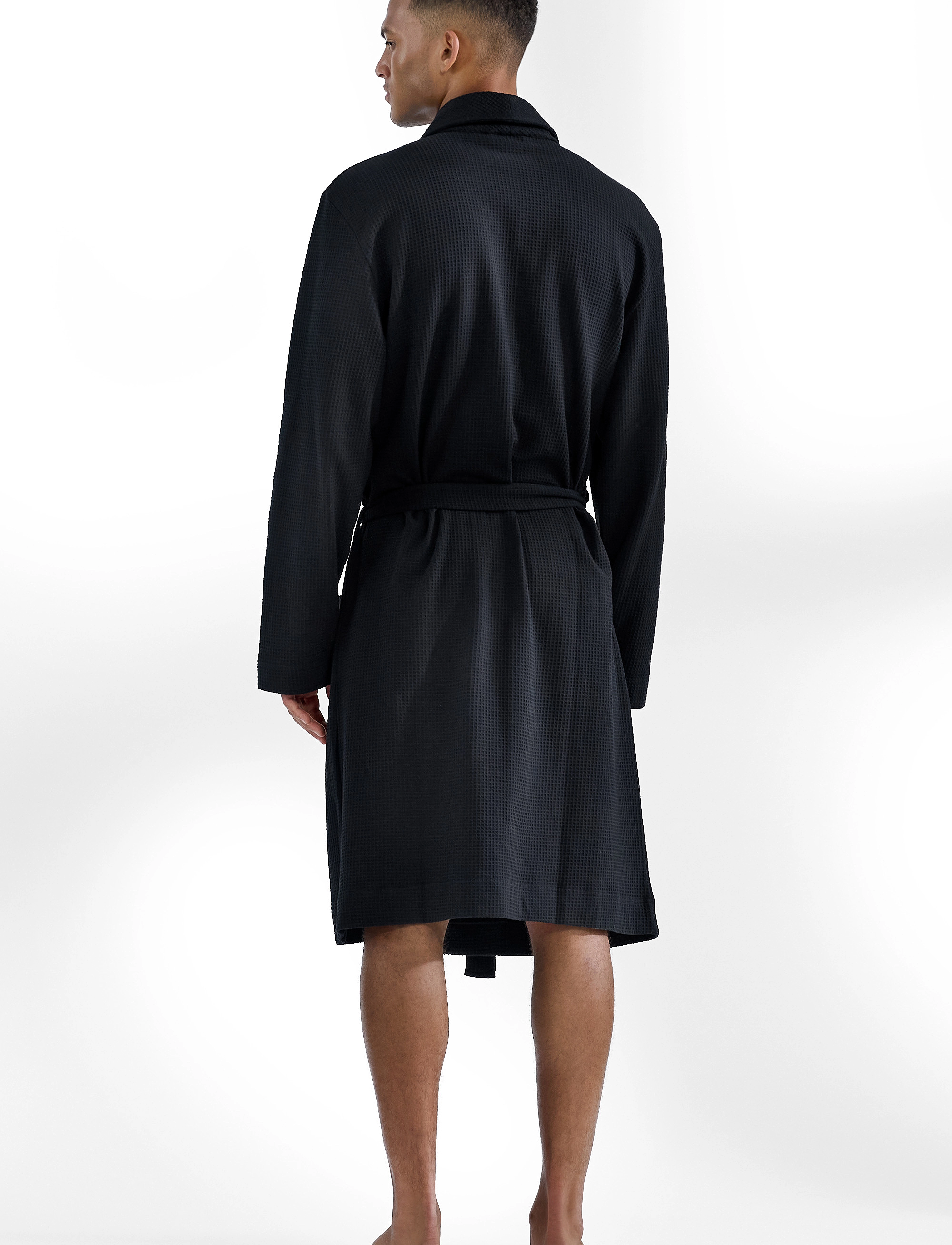 Bread & Boxers - Robe - nachtwäsche - black - 3