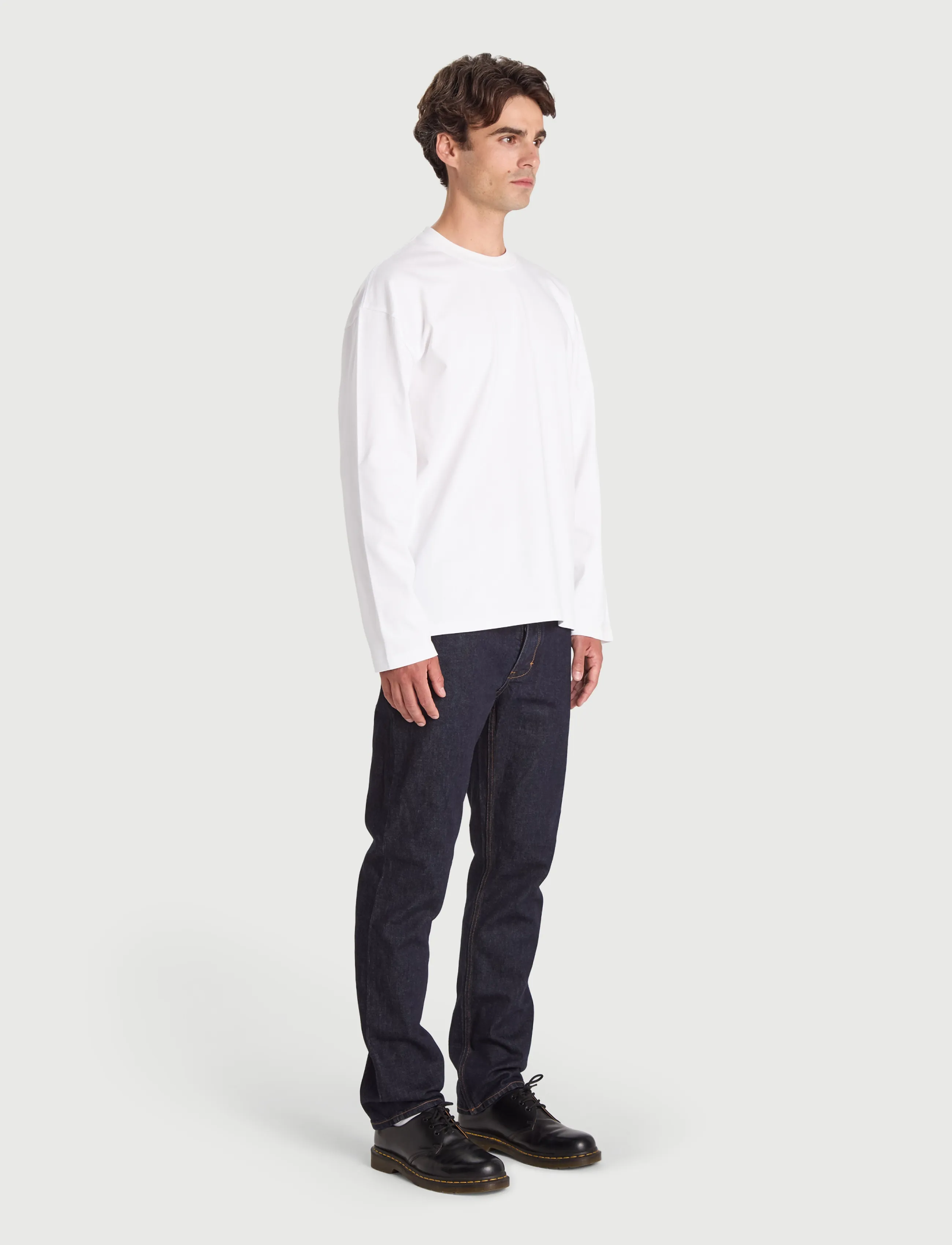 Bread & Boxers - Long Sleeve Heavy (GOTS) - langärmelige t-shirts - white - 3