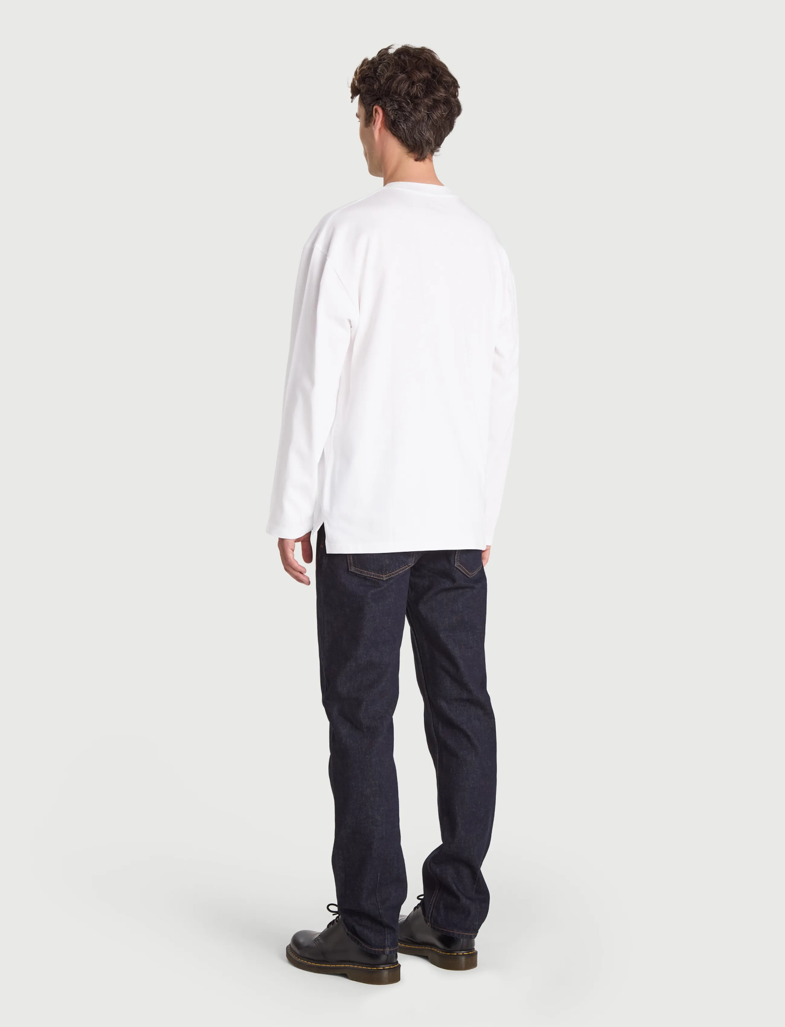 Bread & Boxers - Long Sleeve Heavy (GOTS) - langärmelige t-shirts - white - 4