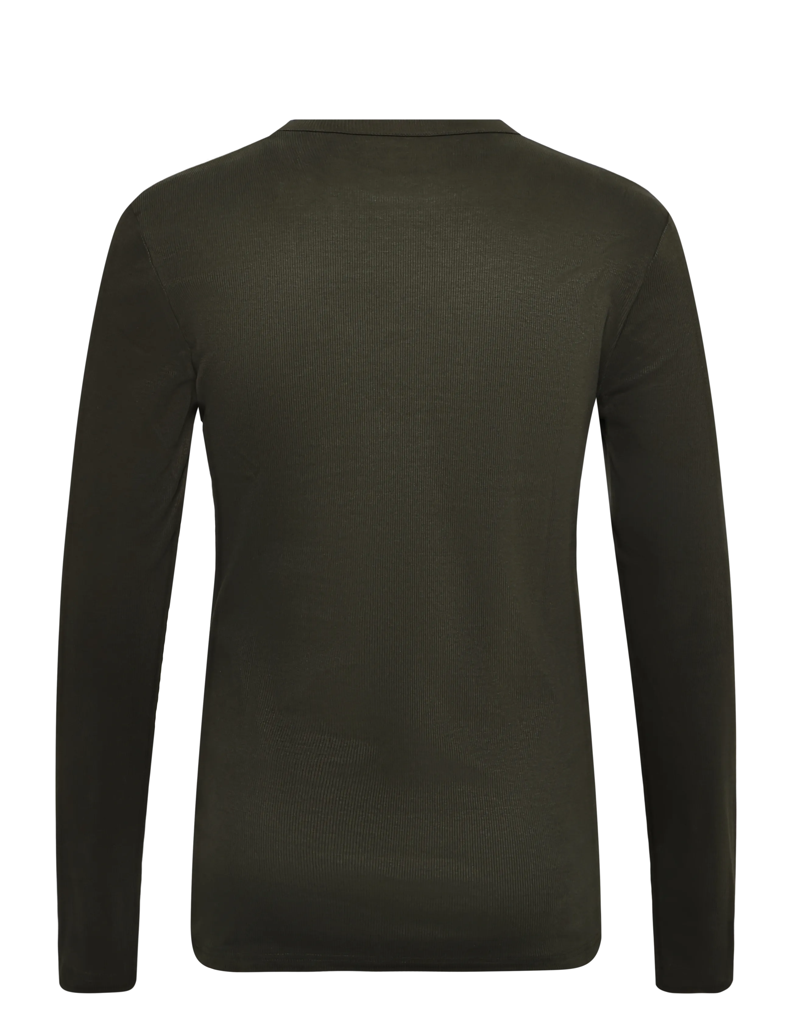 Bread & Boxers - Long Sleeve ribbed (GOTS) - pyjamasöverdelar - deep forest - 2