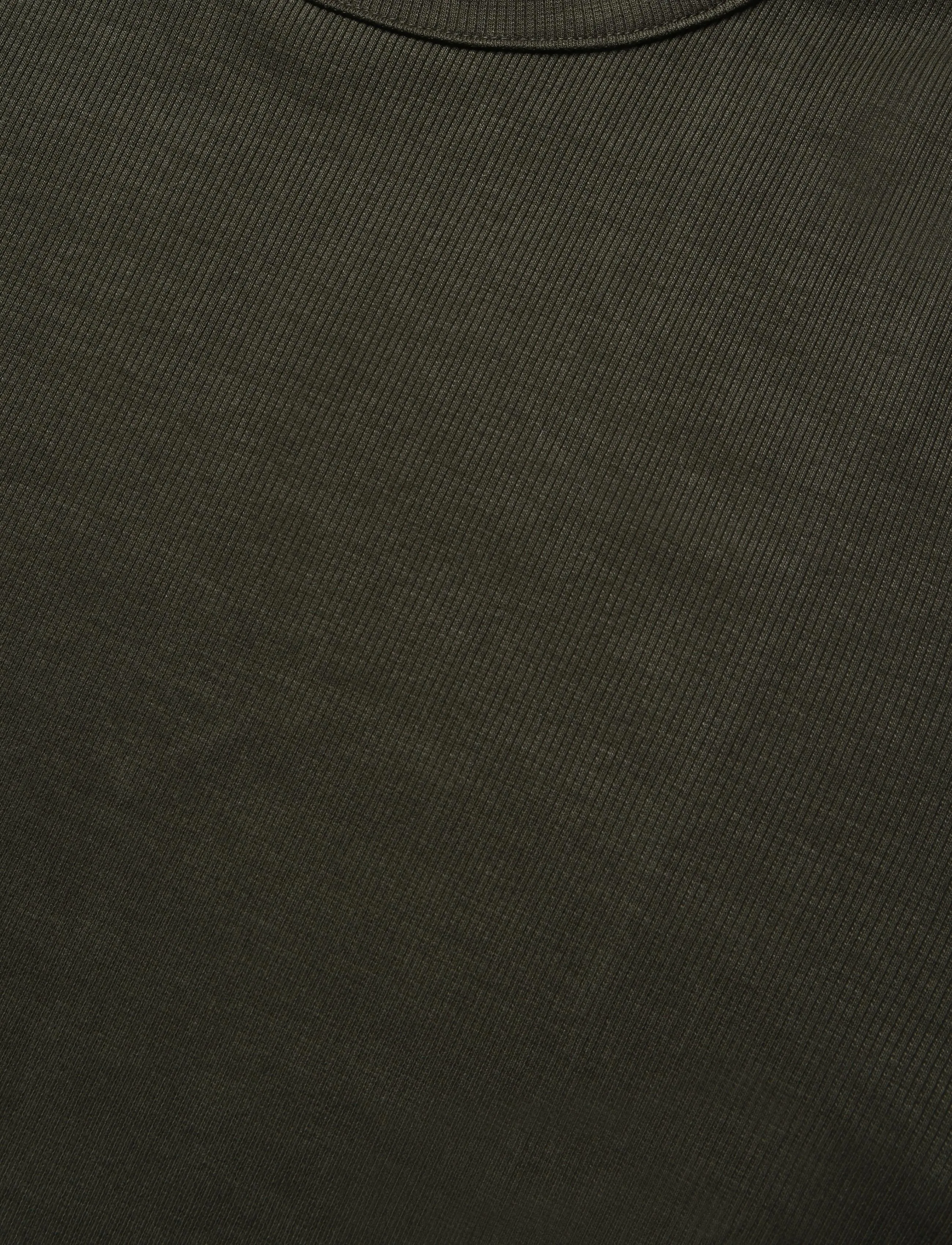 Bread & Boxers - Long Sleeve ribbed (GOTS) - pyjamasöverdelar - deep forest - 5