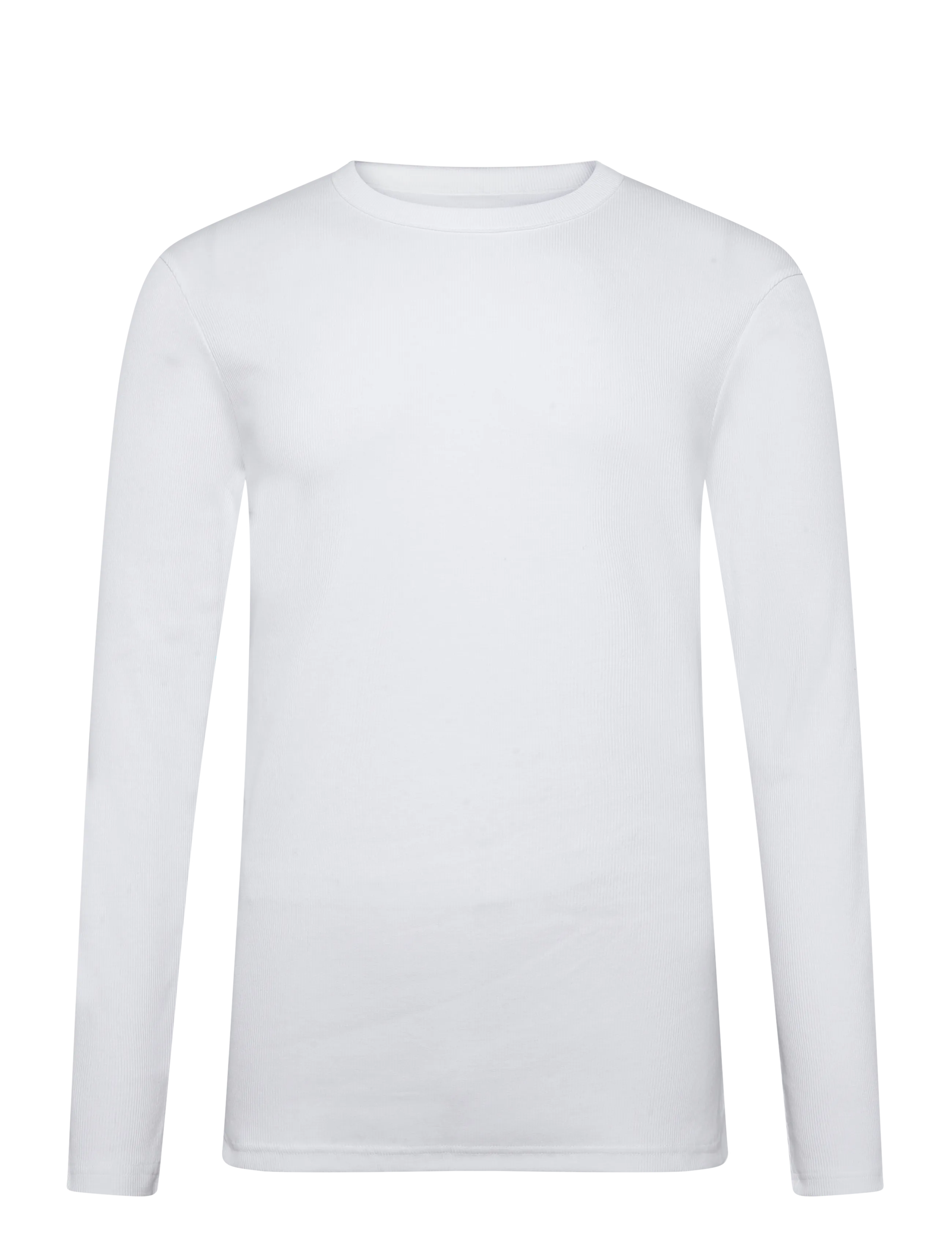 Bread & Boxers Long Sleeve ribbed (GOTS) - Unterwäsche - WHITE / white