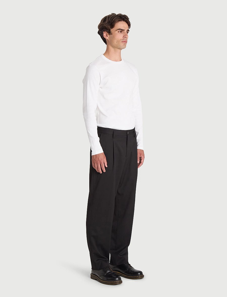 Bread & Boxers - Long Sleeve ribbed (GOTS) - pyjamasöverdelar - white - 3