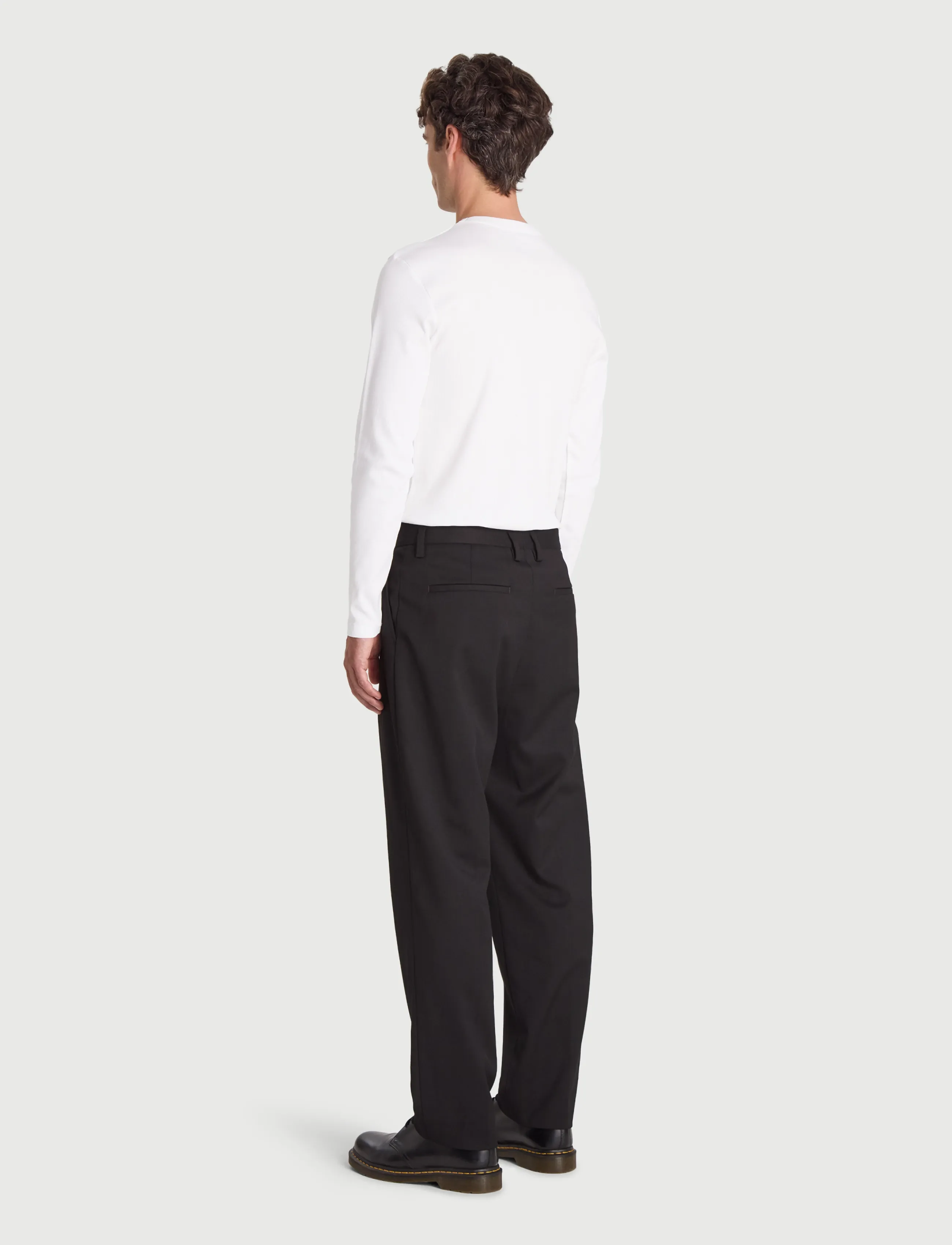 Bread & Boxers - Long Sleeve ribbed (GOTS) - pyjamasöverdelar - white - 4