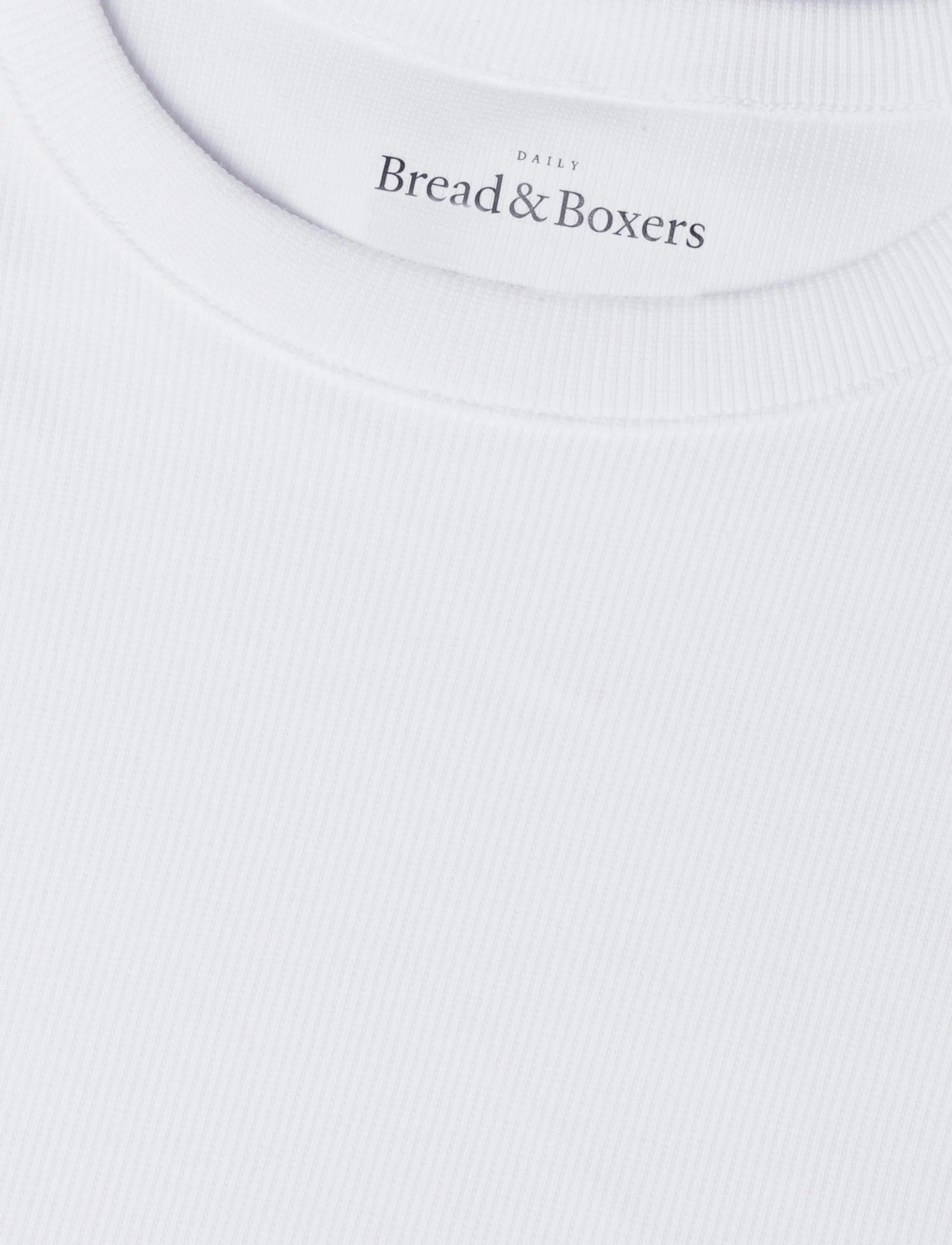 Bread & Boxers - Long Sleeve ribbed (GOTS) - white - 2