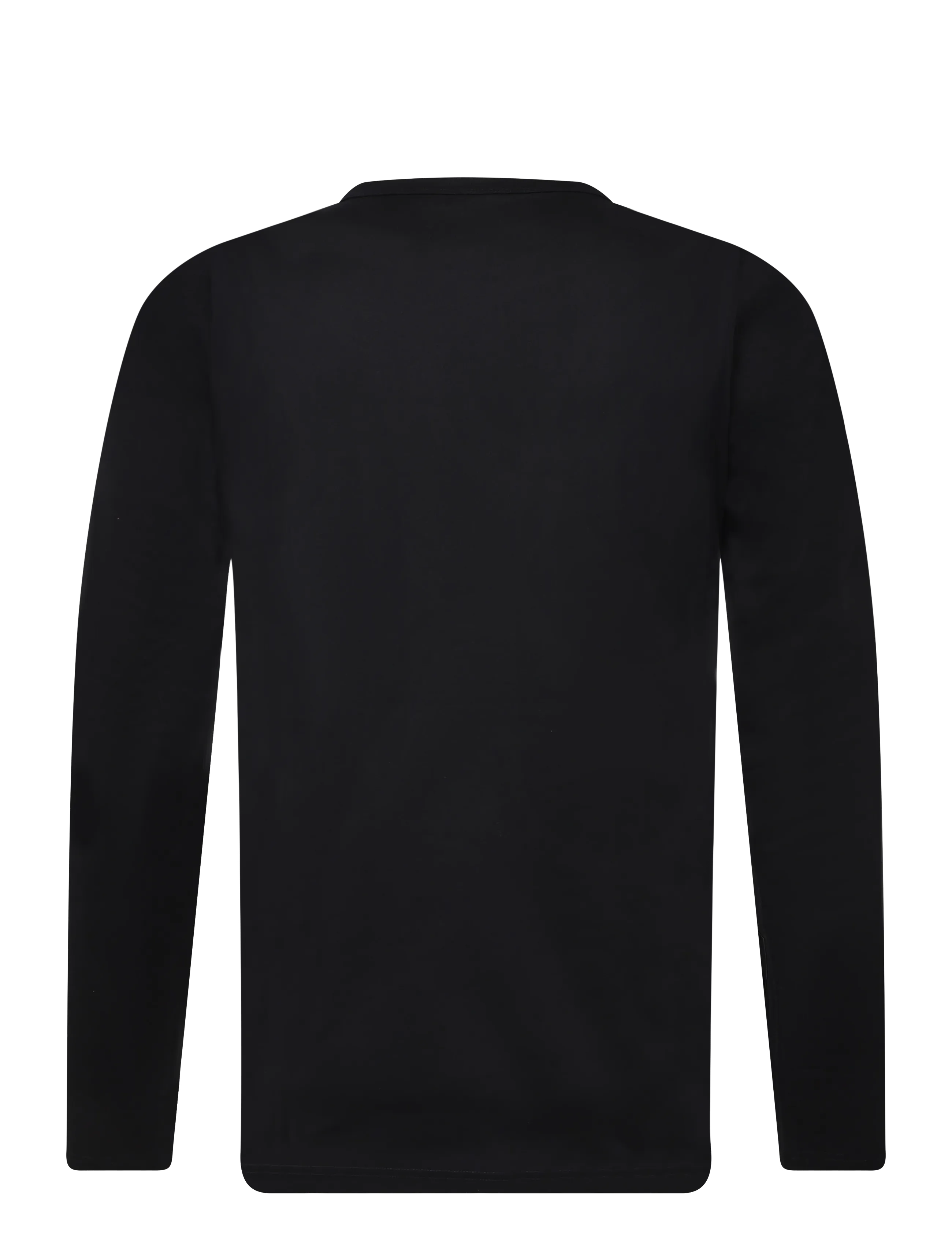 Bread & Boxers - Long Sleeve Pima - nattrøjer - black - 1