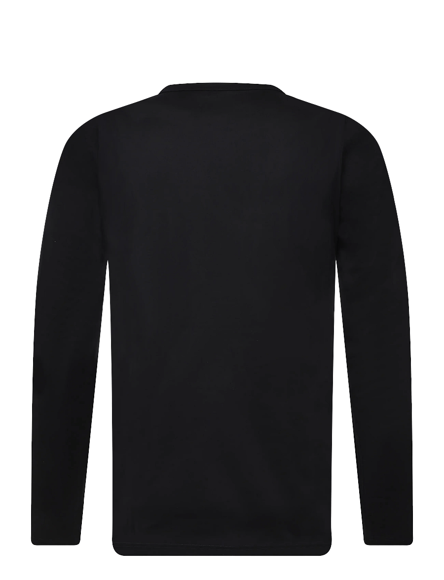 Bread & Boxers - Long Sleeve Pima - pidžaamasärgid - black - 1