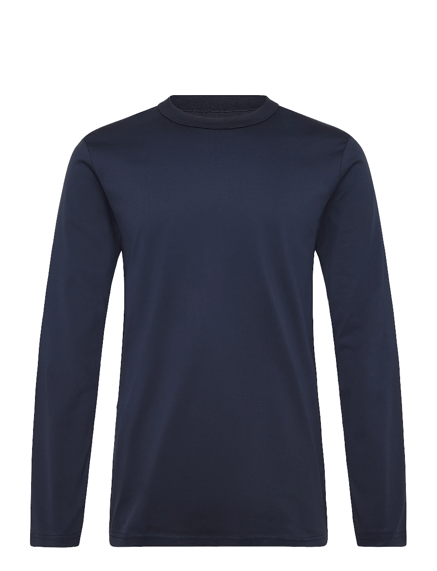 Bread & Boxers - Long Sleeve Pima - navy blue - 0
