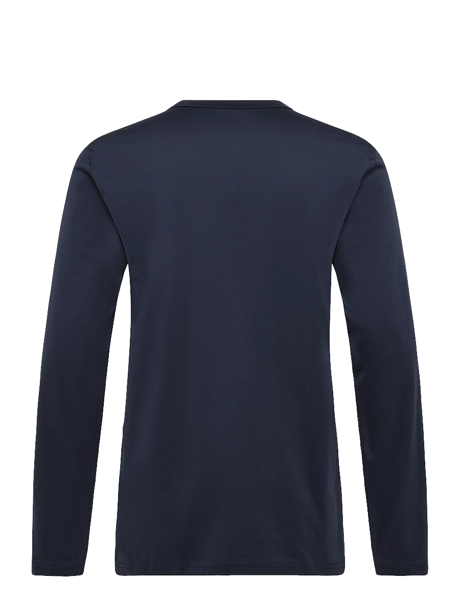 Bread & Boxers - Long Sleeve Pima - navy blue - 1