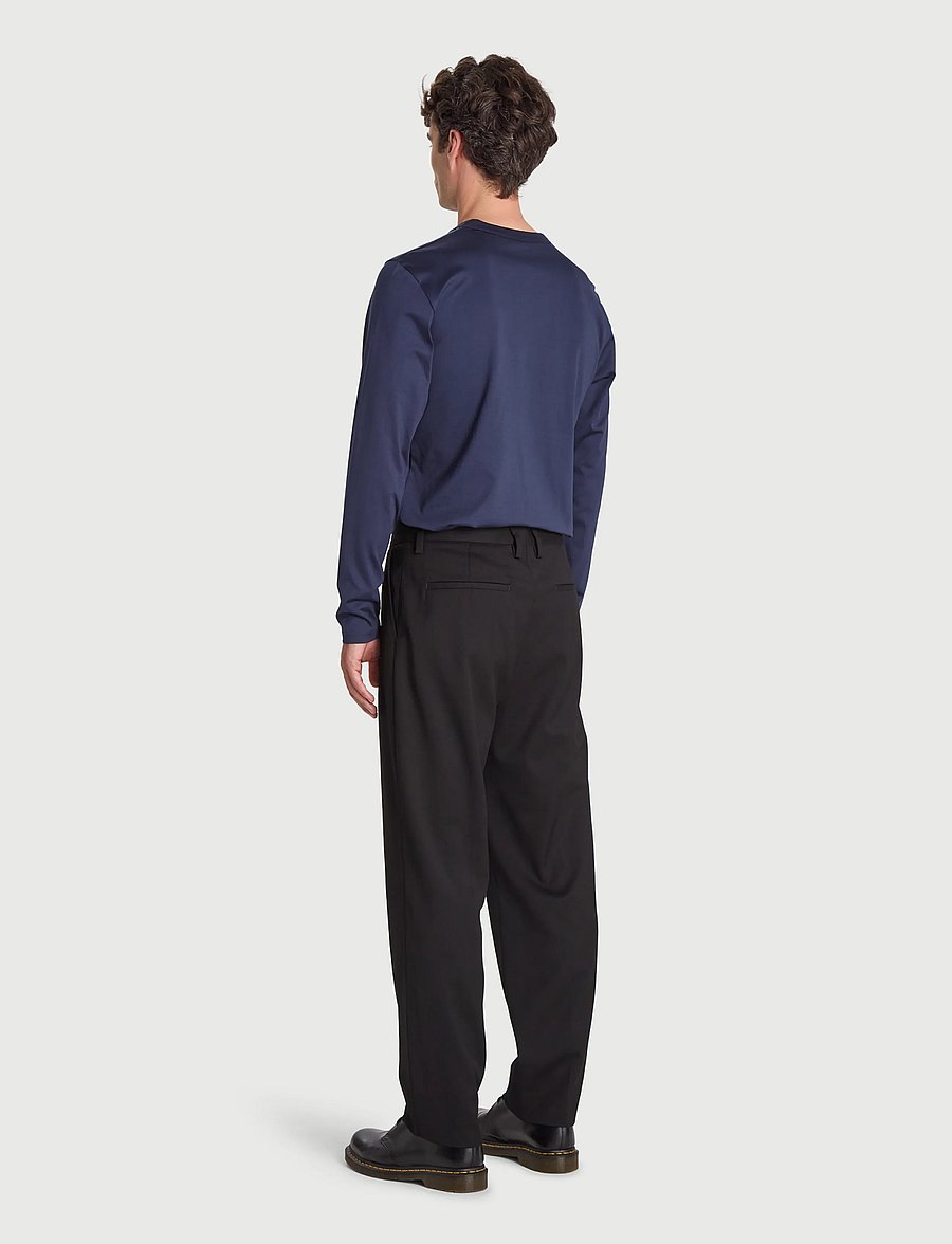 Bread & Boxers - Long Sleeve Pima - pyjamasöverdelar - navy blue - 4