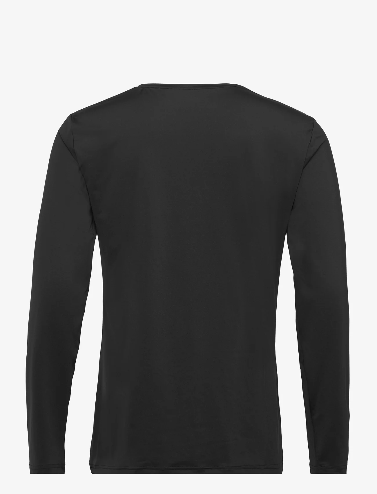 Bread & Boxers - Long Sleeve Active - basic t-shirts - black - 1