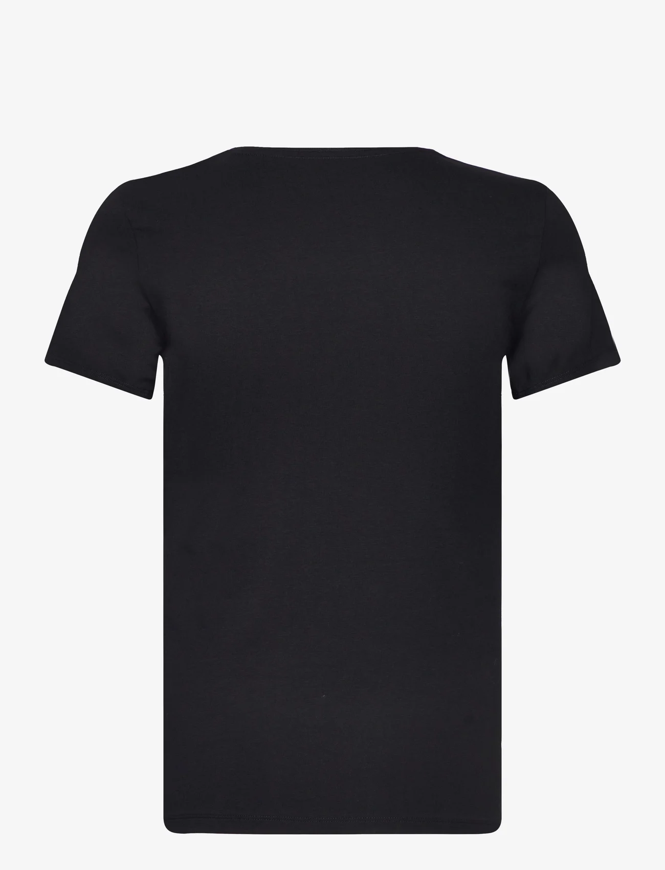 Bread & Boxers - Crew Neck slim - t-shirt & tops - black - 1